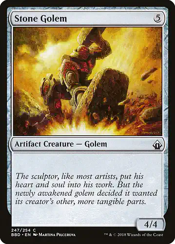 Stone Golem - bbd Spoiler