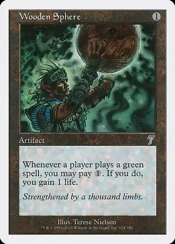 Wooden Sphere - 7ed Spoiler