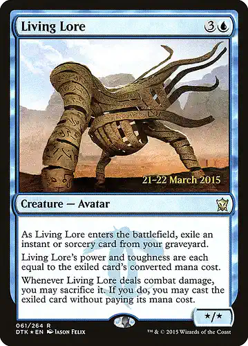 Living Lore - dtk Spoiler
