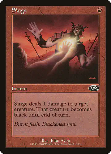 Singe - pls Spoiler