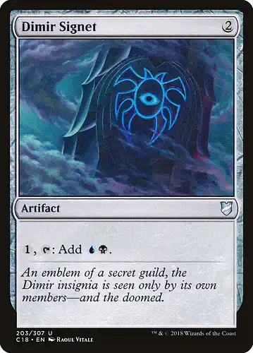 Dimir Signet - c18 Spoiler