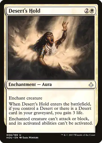 Desert's Hold - hou Spoiler