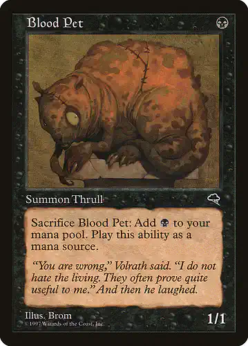 Blood Pet - tmp Spoiler