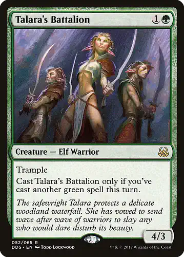 Talara's Battalion - dds Spoiler