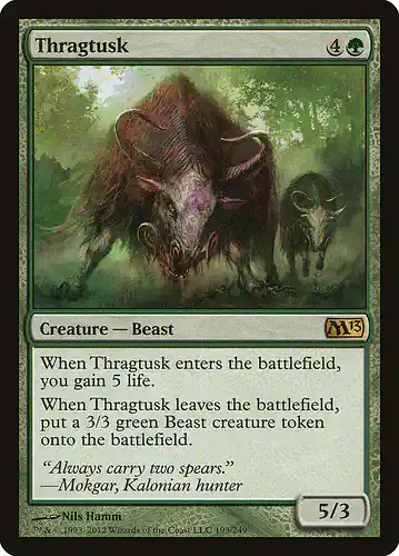 Thragtusk - m13 Spoiler