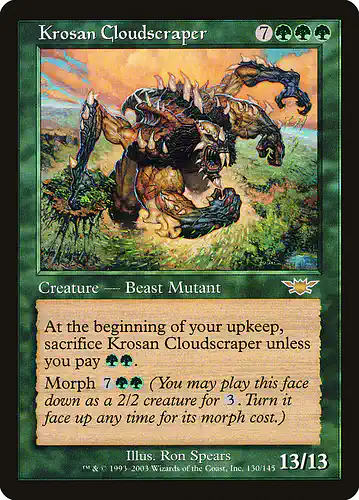 Krosan Cloudscraper - lgn Spoiler