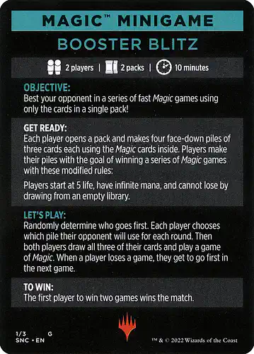 Booster Blitz - snc Spoiler