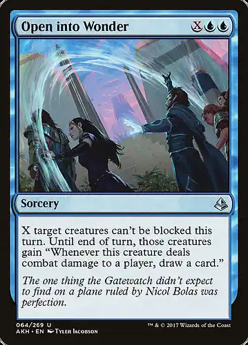 Open into Wonder - akh Spoiler