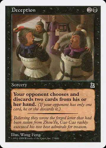 Deception - ptk Spoiler