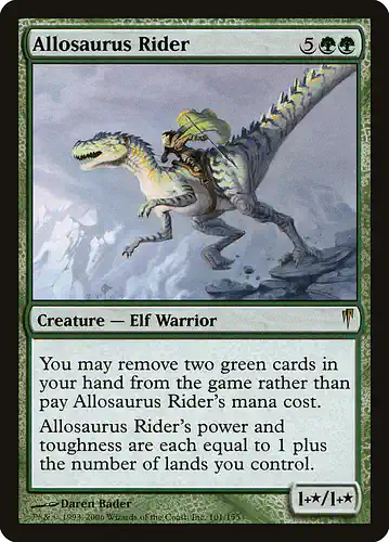 Allosaurus Rider - csp Spoiler