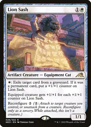 Lion Sash - neo Spoiler