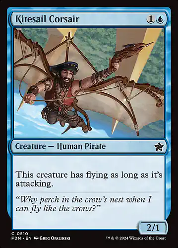 Kitesail Corsair - fdn Spoiler