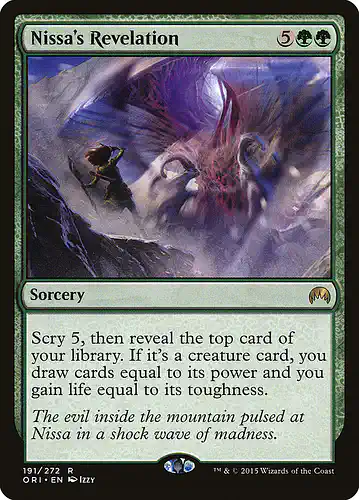 Nissa's Revelation - ori Spoiler