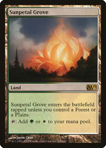 Sunpetal Grove - m13 Spoiler