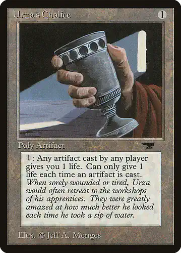 Urza's Chalice - atq Spoiler