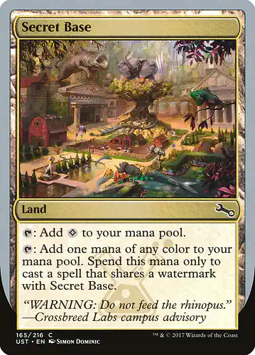 Secret Base - ust Spoiler
