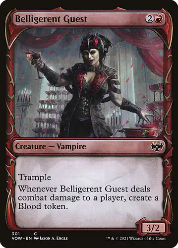 Belligerent Guest - vow Spoiler
