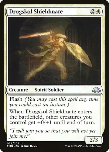 Drogskol Shieldmate - emn Spoiler