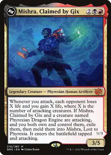 Mishra, Claimed by Gix - bro Spoiler