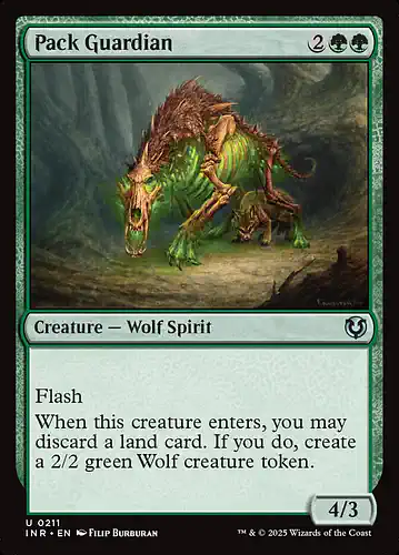 Pack Guardian - inr Spoiler