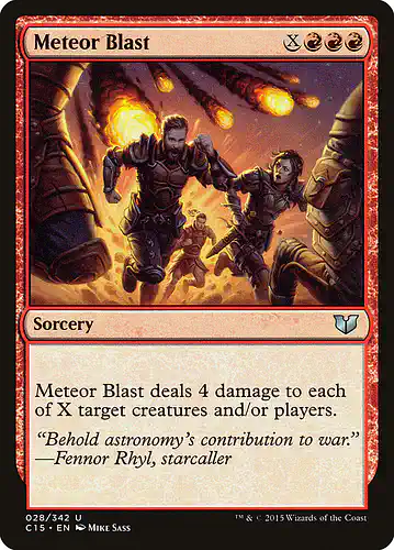 Meteor Blast - c15 Spoiler