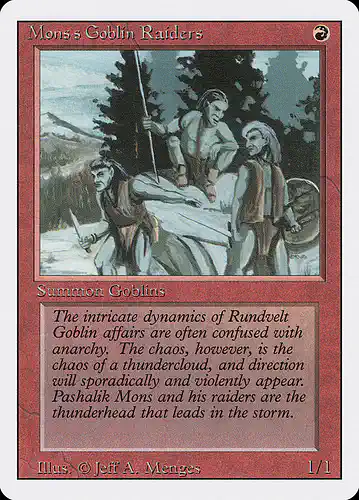 Mons's Goblin Raiders - 3ed Spoiler
