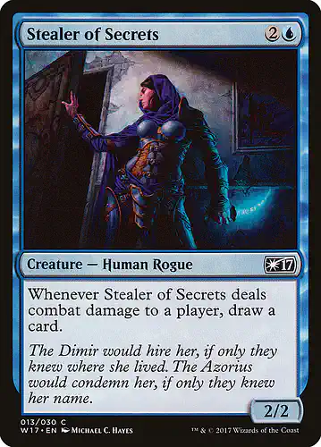 Stealer of Secrets - w17 Spoiler