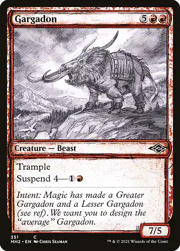 Gargadon - mh2 Spoiler