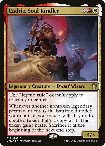 Cadric, Soul Kindler - dmc Spoiler