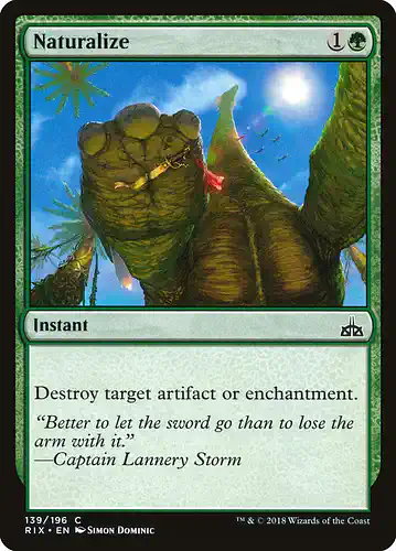 Naturalize - rix Spoiler