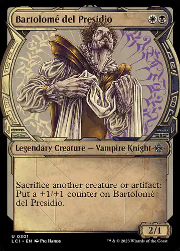 Bartolomé del Presidio - lci Spoiler