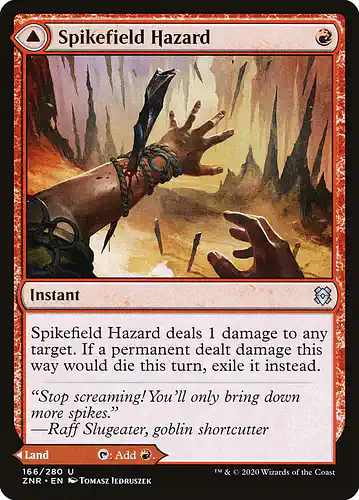 Spikefield Hazard - znr Spoiler