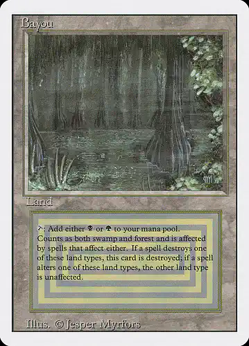Bayou - 3ed Spoiler