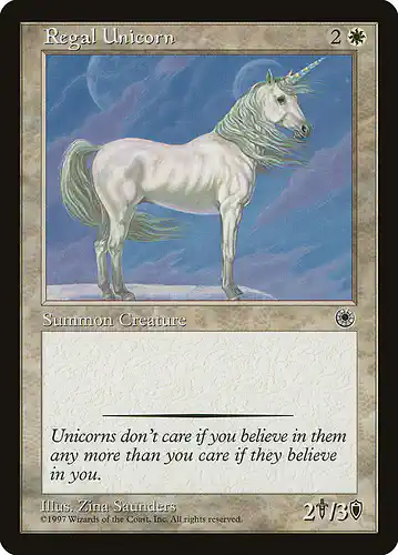 Regal Unicorn - por Spoiler