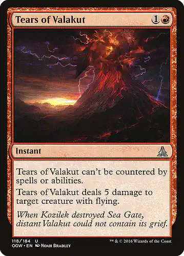 Tears of Valakut - ogw Spoiler