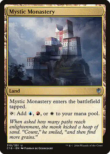 Mystic Monastery - c16 Spoiler