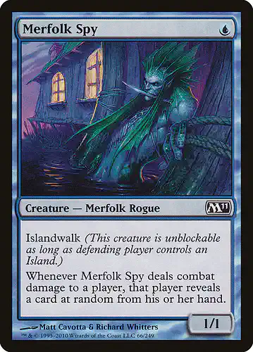 Merfolk Spy - m11 Spoiler