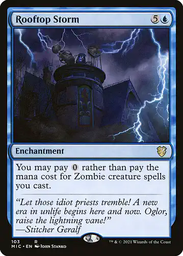 Rooftop Storm - mic Spoiler