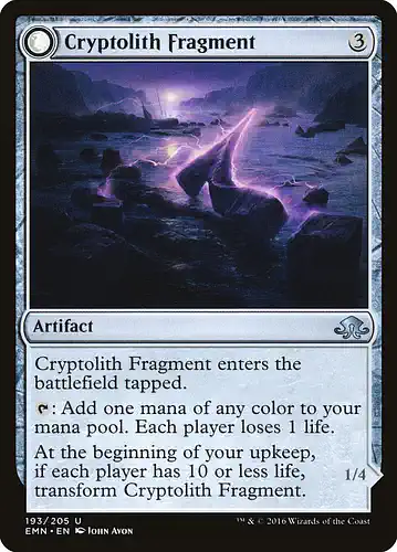 Cryptolith Fragment - emn Spoiler