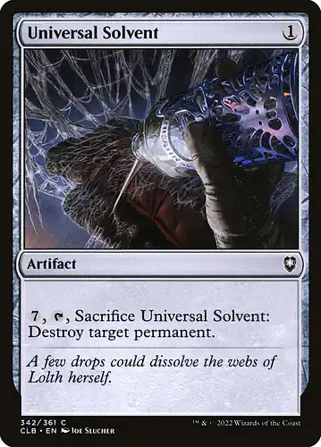 Universal Solvent - clb Spoiler
