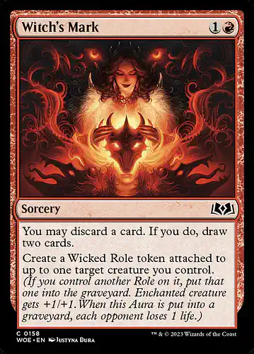 Witch's Mark - woe Spoiler