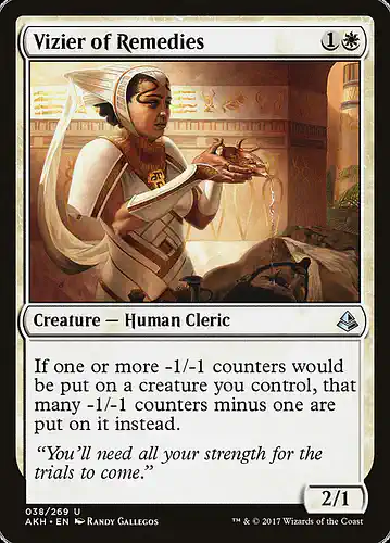 Vizier of Remedies - akh Spoiler