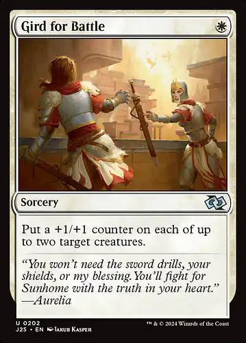 Gird for Battle - j25 Spoiler