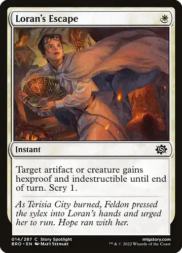 Loran's Escape - bro Spoiler