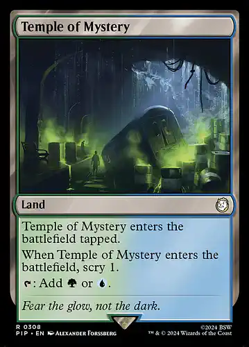 Temple of Mystery - pip Spoiler
