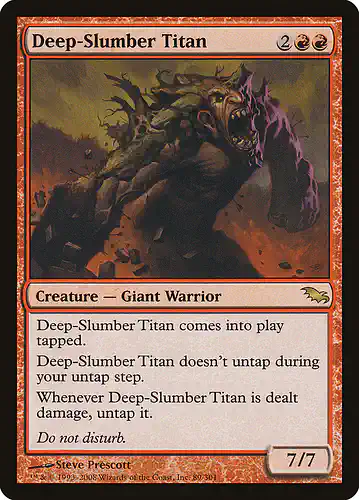 Deep-Slumber Titan - shm Spoiler