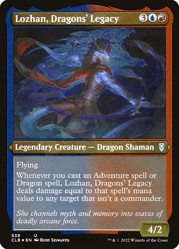 Lozhan, Dragons' Legacy - clb Spoiler
