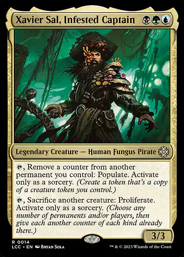 Xavier Sal, Infested Captain - lcc Spoiler