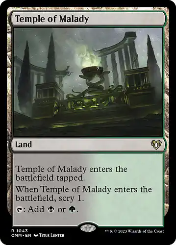Temple of Malady - cmm Spoiler