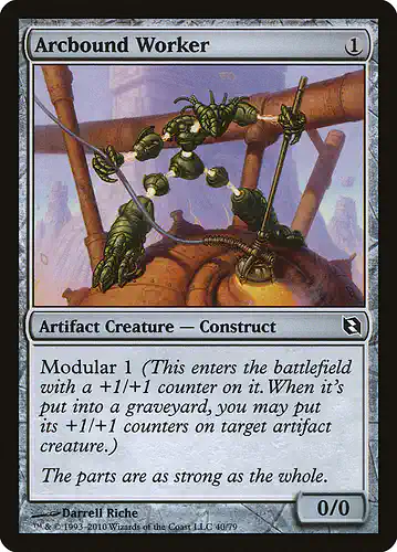 Arcbound Worker - ddf Spoiler